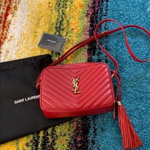 YSL Loulou quilted leather shoulder bag Medium